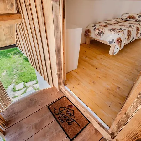 Nature Hideaway Homes With Sauna - One Bedroom Prázdninový dům Slap ob Idrijci