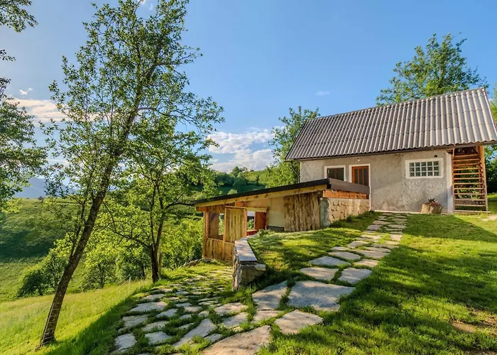 Vakantiehuis Nature Hideaway Homes With Sauna - One Bedroom Slap ob Idrijci